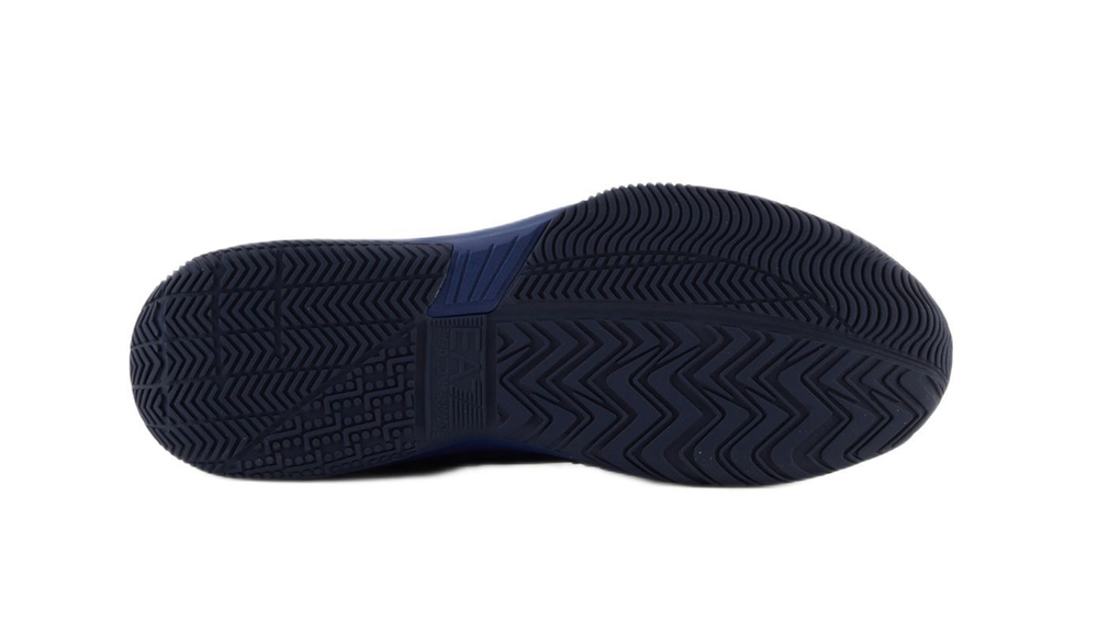 Теннисные кроссовки EA7 Unisex Woven Sneaker - deep cobalt/sky captain/yellow