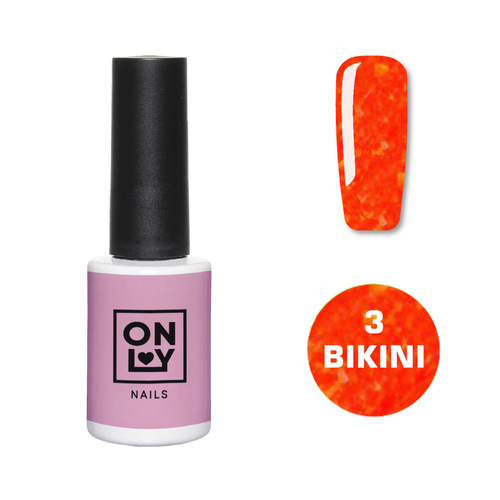 Гель-лак OnlyNails Bikini №3, 10 мл