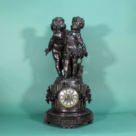 Винтаж: Каминные/кабинетные часы в стиле Наполеона |||