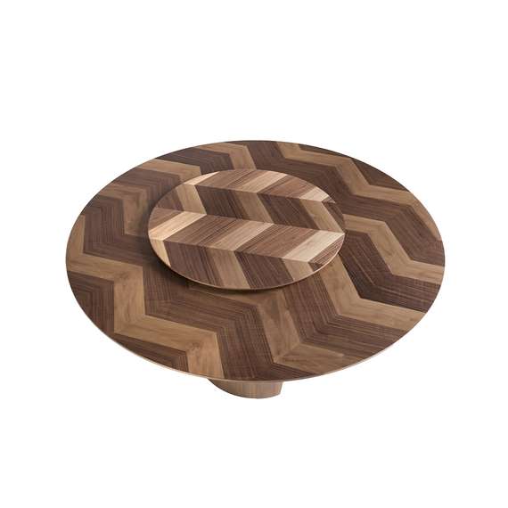 Стол Angel Cerda 1130, Ø150 см, орех