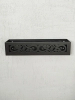 Полка настенная навесная 49*10*10 см