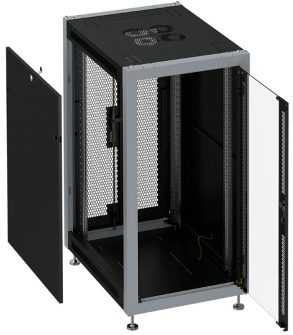 Шкаф напольный 19", 15U SYSMATRIX SL 6015.914