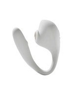 Серый вакуумный стимулятор с отростком Ose 2 Premium Robotic Massager (Цвет: серый)