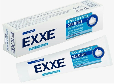 Крем для бритья EXXE sensitive д/чув кожи, 100 мл