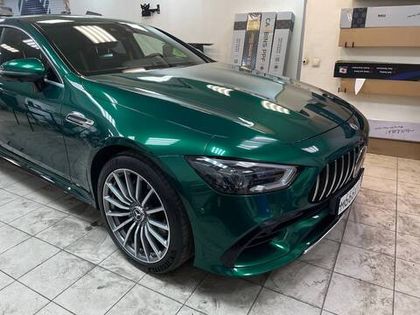 Mercedes в цветной полиуретан Carbins PPF Agate Green GP-0109 совместно с "OTAKU ITASHA"