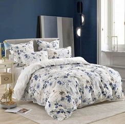 Норвуд (синий) КПБ сатин 1.6