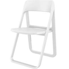 Стул складной Dream белый