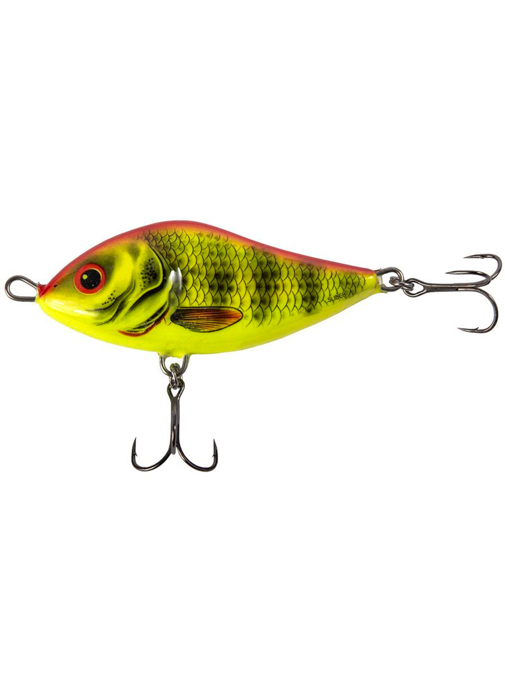 Воблер плавающий джеркбейт Salmo SLIDER F 07/WGS