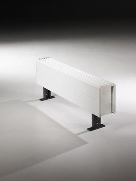 Конвектор напольный Jaga Tempo Free-Standing 130 х 200 х 1800 (цвет белый)