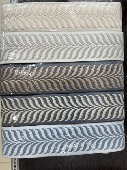 Бордюр декоративный Te-Xo Колос, цвет светло-бежевый