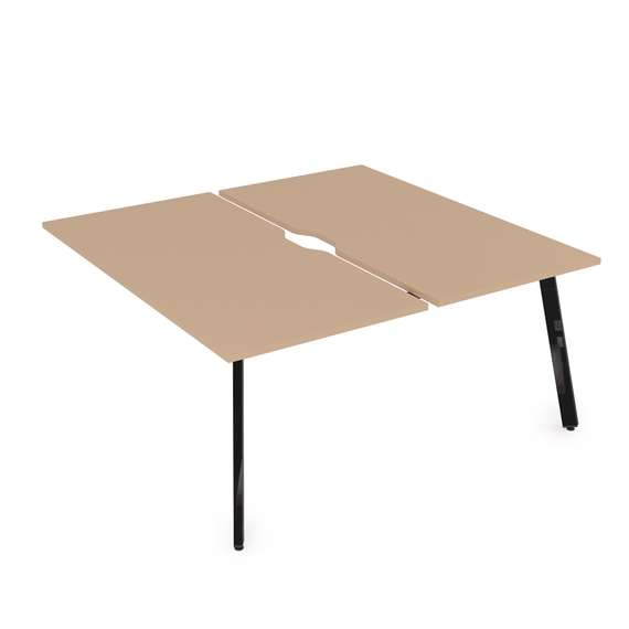 10БДКВ.269 Стол системы БЕНЧ, сдвоенный, на 2 рабочих места - конечный (1400*1235*750)