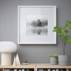 IKEA SANNAHED  (ИКЕА САННАХЕД)  -  Рамка, белая, 50x50 см