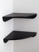 Комплект угловых полок. 2 штуки 25*25 см