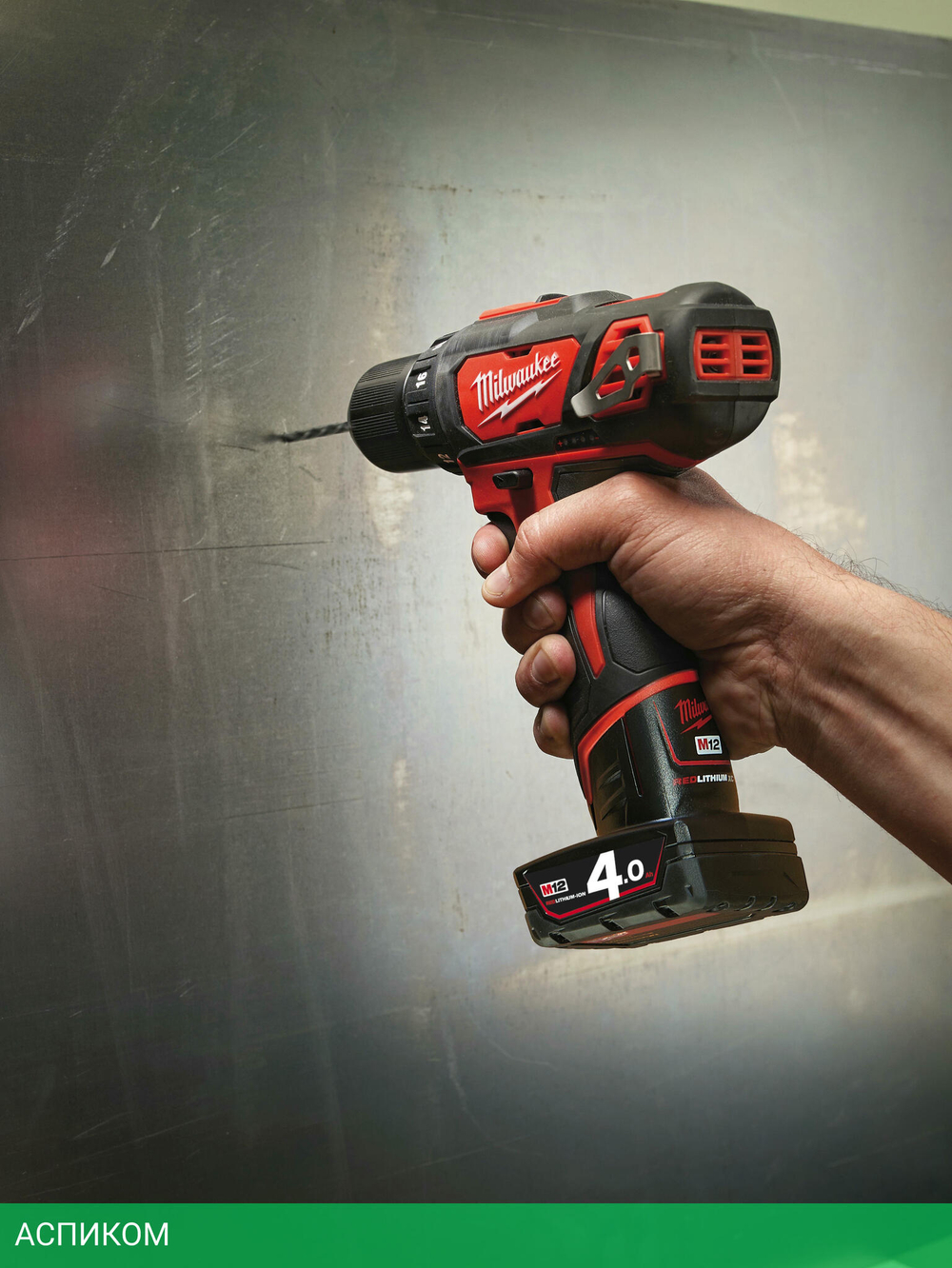 Дрель-шуруповерт Milwaukee M12BDD-202C (4933441915)