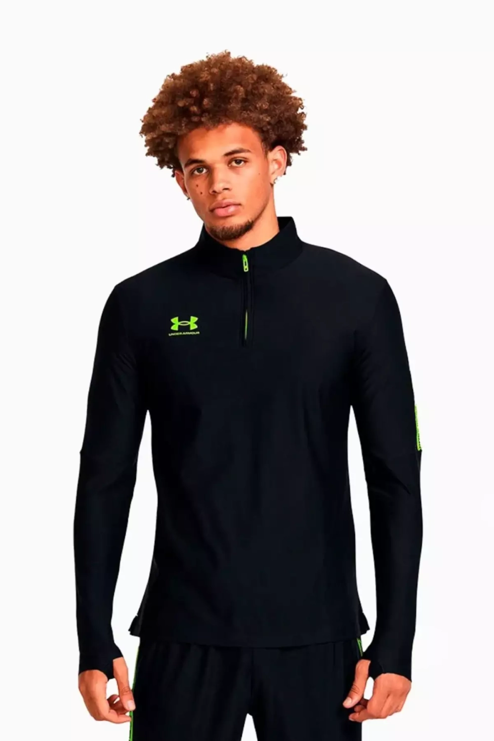 Кофта Under Armour Challenger Pro 1/4 Zip - черный