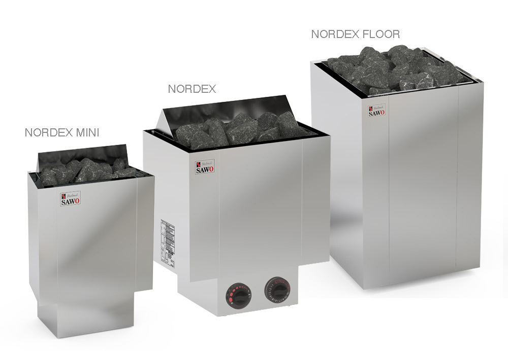 Электрическая печь SAWO NORDEX FlOOR NRFS-90NS-Z (9 кВт), выносной пульт (пульт и блок мощности докупаются отдельно)