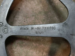 44 Шкив для стиральной машины Miele 7231700 б/у