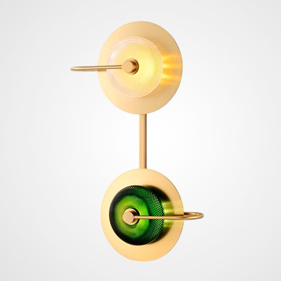 Бра Imperium Loft Green Disk 144306-22