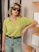 Поло Тихая роскошь (зеленое яблоко) Б15273-7М LT Collection