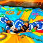 Надувная подушка «MegaLand» для приземлений и отработки трюков, 15×12×1,5 м