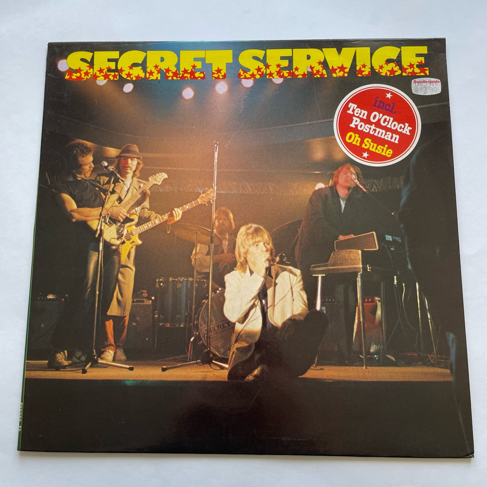 Винтажная виниловая пластинка LP Secret Service Oh Susie (Германия 1980) Ten O'Clock Postman
