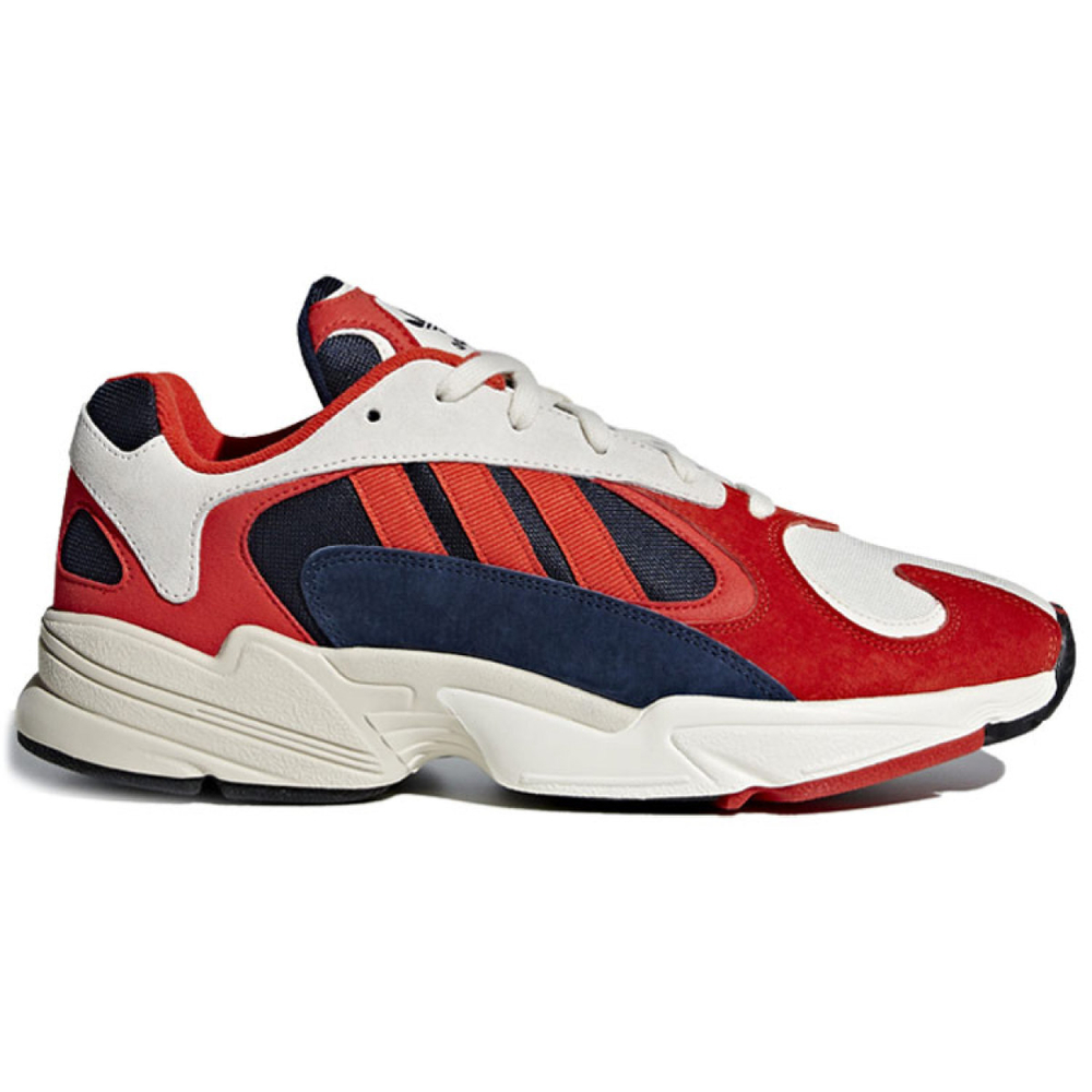 Кроссовки Adidas Originals Yung-1 Chalk White Red Navy