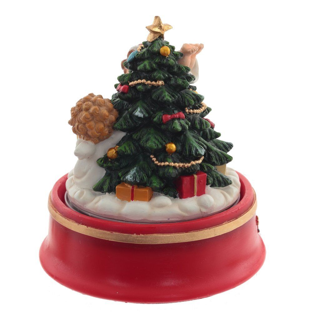 GAEM Фигурка декоративная с муз и движ"Елочка", L11 W11 H12,5 см