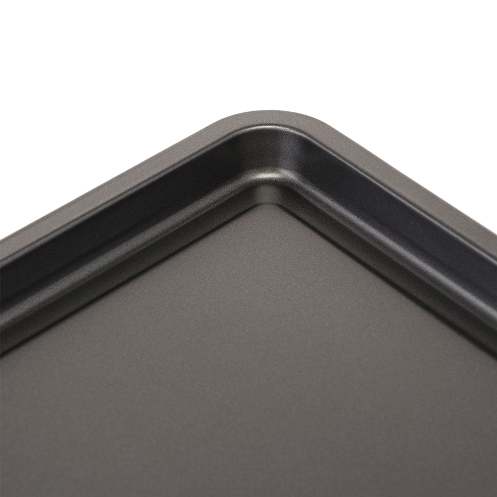 Противень для запекания с решеткой-гриль roast masters, 22х30 см, черный