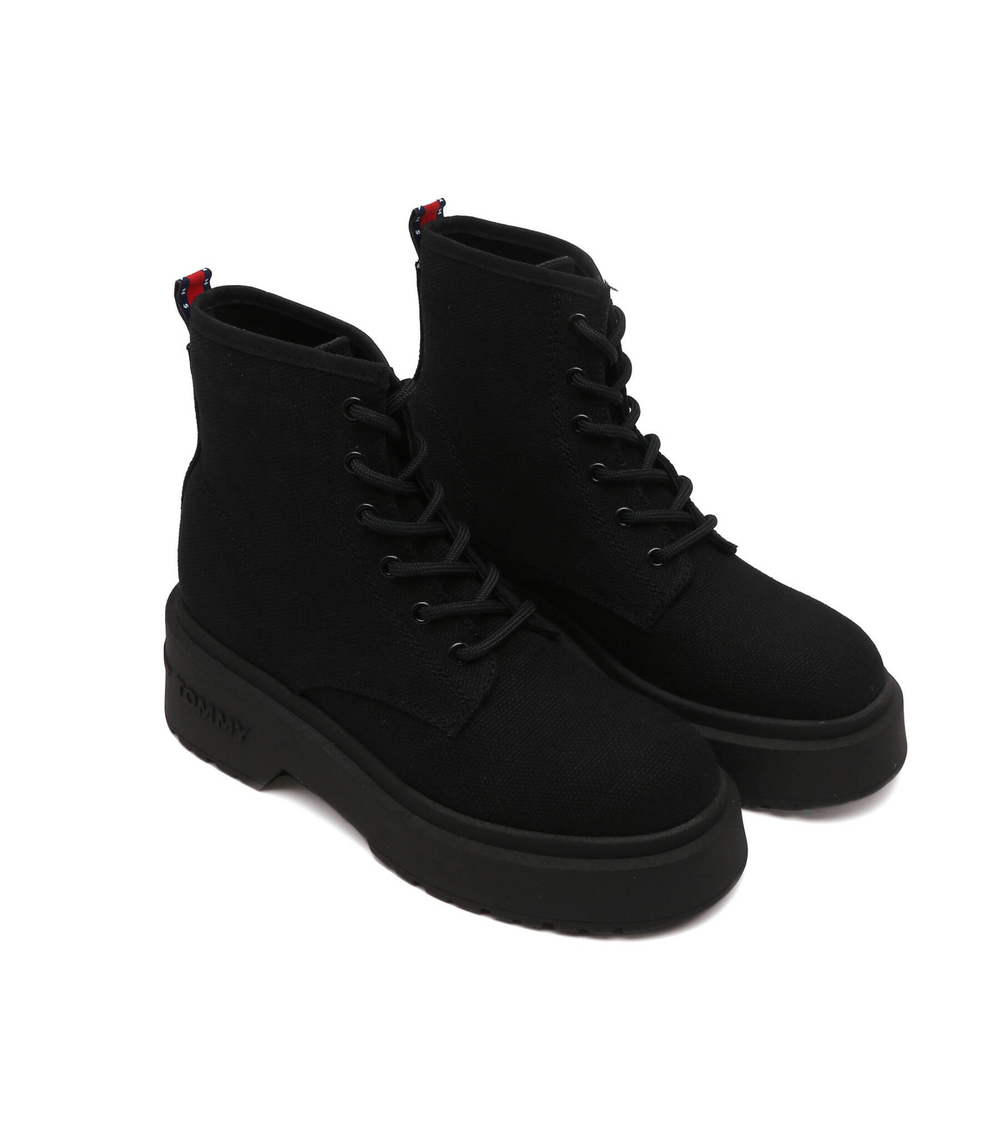 Ботильоны TOMMY JEANS LACE UP FESTIV Tommy Jeans - черный(EN0EN02133)