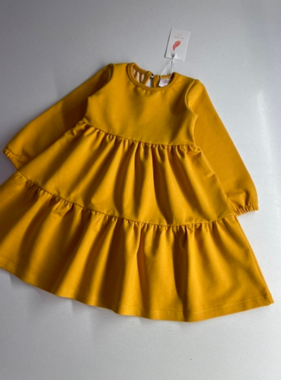 Тыковка - платье для девочек 2 500 тг./шт. (оптом - цена за 5 размеров)