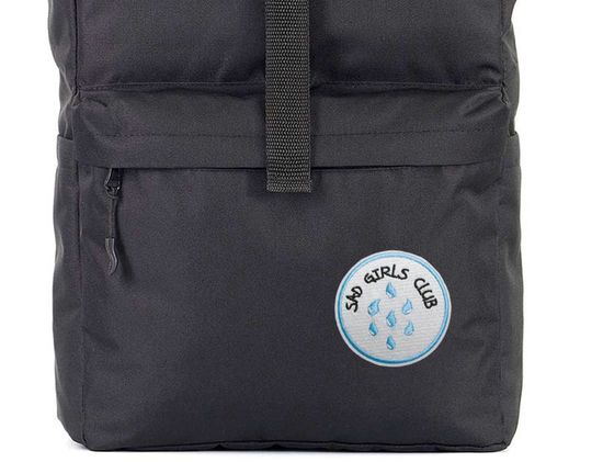 Нашивка термоаппликация на одежду и на рюкзак. Sad Girls Club