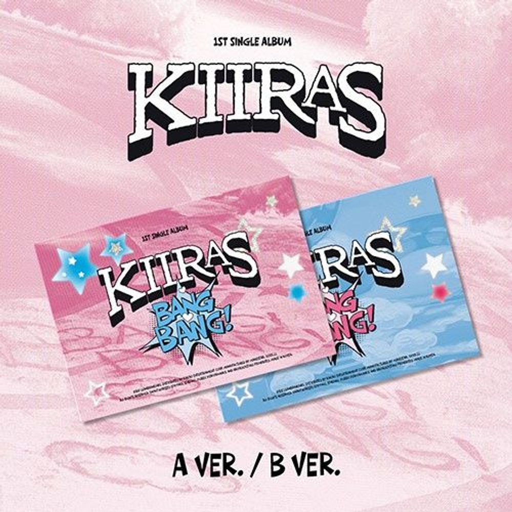 Альбом KIIRAS - BANG BANG! 1st Single Album POCAALBUM RANDOM Version