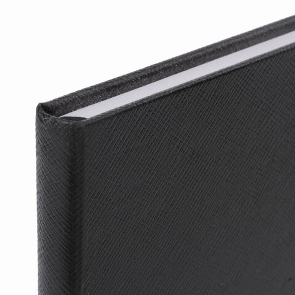 Блокнот А5 (148х218 мм), BRAUBERG "Select", 96 л., балакрон, резинка, клетка, черный, 125211