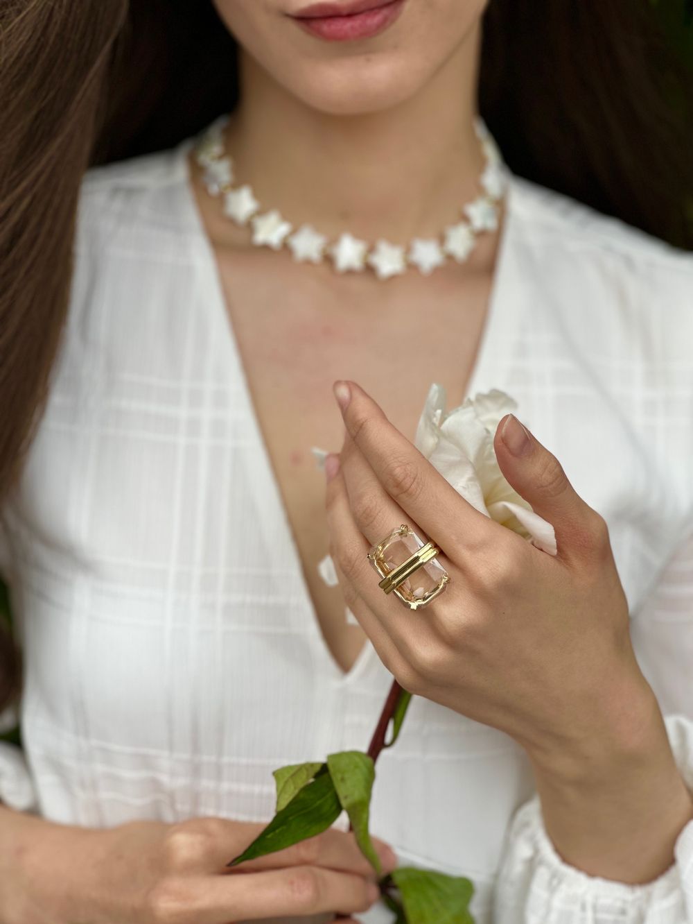 Звездный чокер-галстук