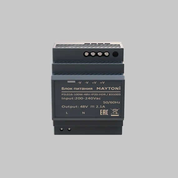 Источник напряжения PSL016 48В 100Вт IP 20 831005 Led Strip 831005