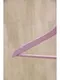 Вешалка деревянная для одежды SAVANNA «Тэри», 44,5×23×1,2 см, цвет сиреневый