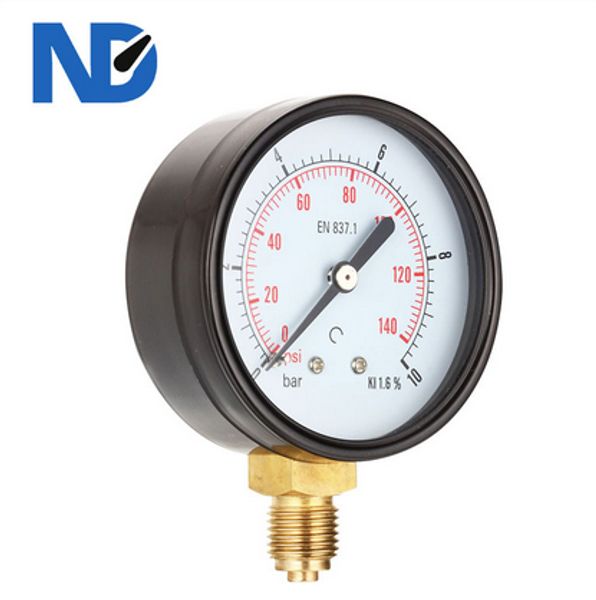 Манометры сухие в корпусе из пластика или нержавейки