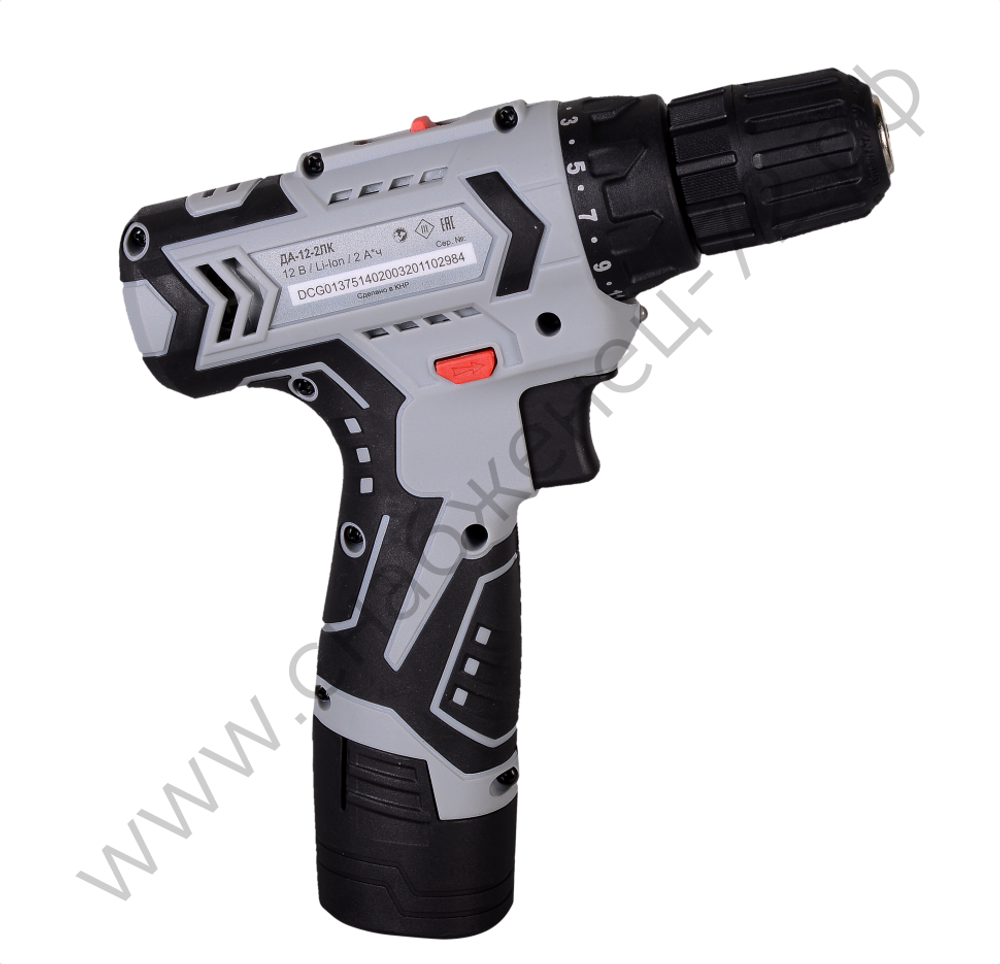 Дрель-шуруповерт аккумуляторная ДА-12-2ЛК Ресанта