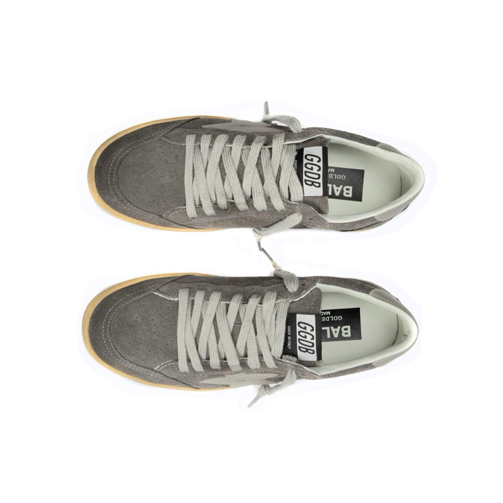 Кеды Golden Goose Ball Star Grey Cream