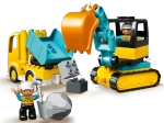 Конструктор LEGO Duplo 10931 Конструктор Грузовой и гусеничный экскаватор