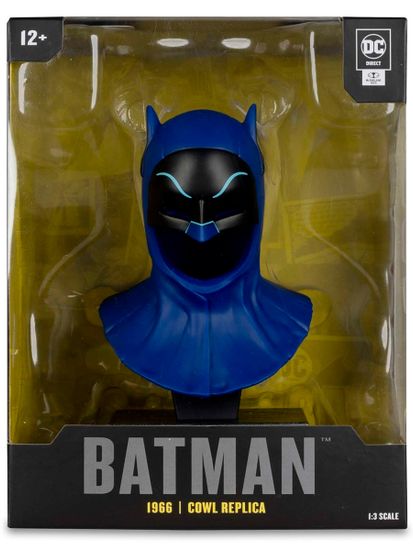 Маска Бэтмена 1:3 18см / DC (Batman 1966) Batman Cowl