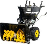 Снегоуборщик бензиновый электростартер выброс 15 м CHAMPION ST1376E