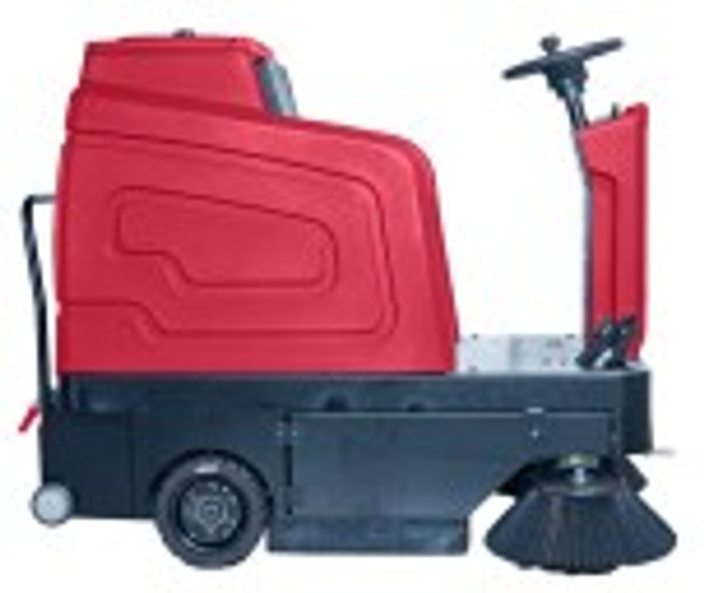 Машина подметальная VOSTOK SW1250 (Gel 48/72Ah) с сиденьем оператора HK-SW1250