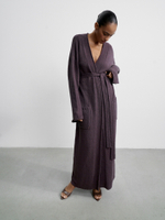 Кардиган ROMEE длинный, ардезия