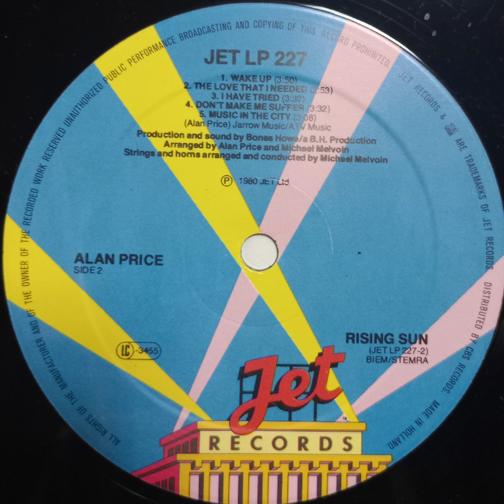Alan Price / Rising Sun (LP)