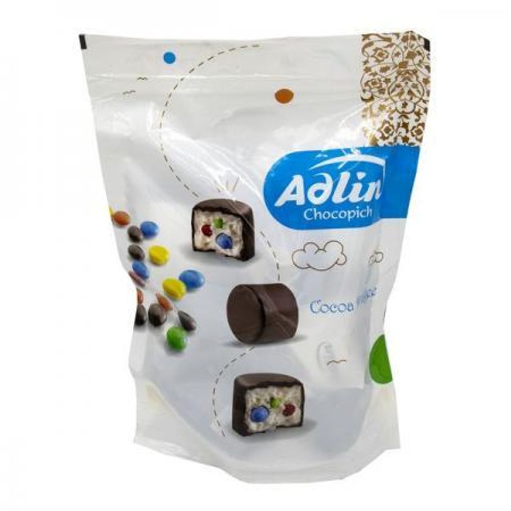 Пишмание Adlin со Вкусом ванили с драже в шоколадной глазури 350 г