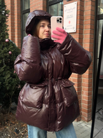 Пуховик Prime шоколадный