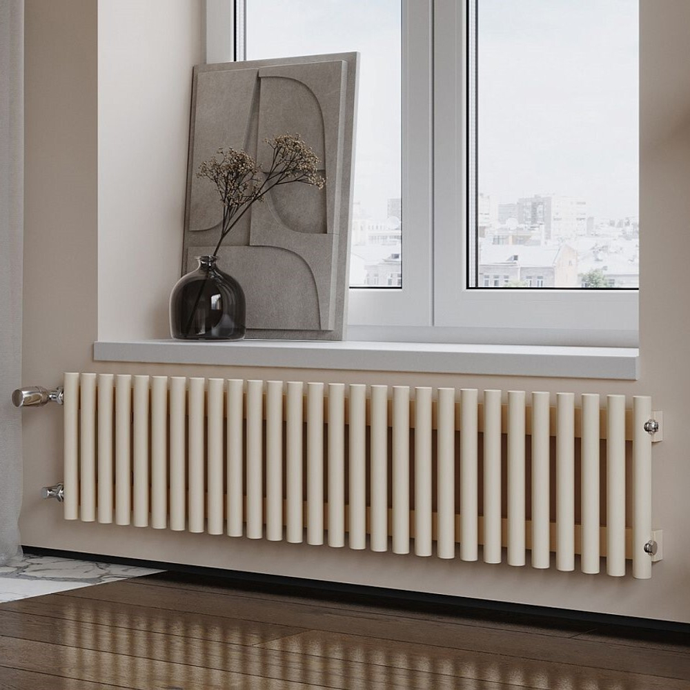 Радиатор трубчатый Guardo Torre 3D-300-28 BK-VER R91015(M) бежевый матовый