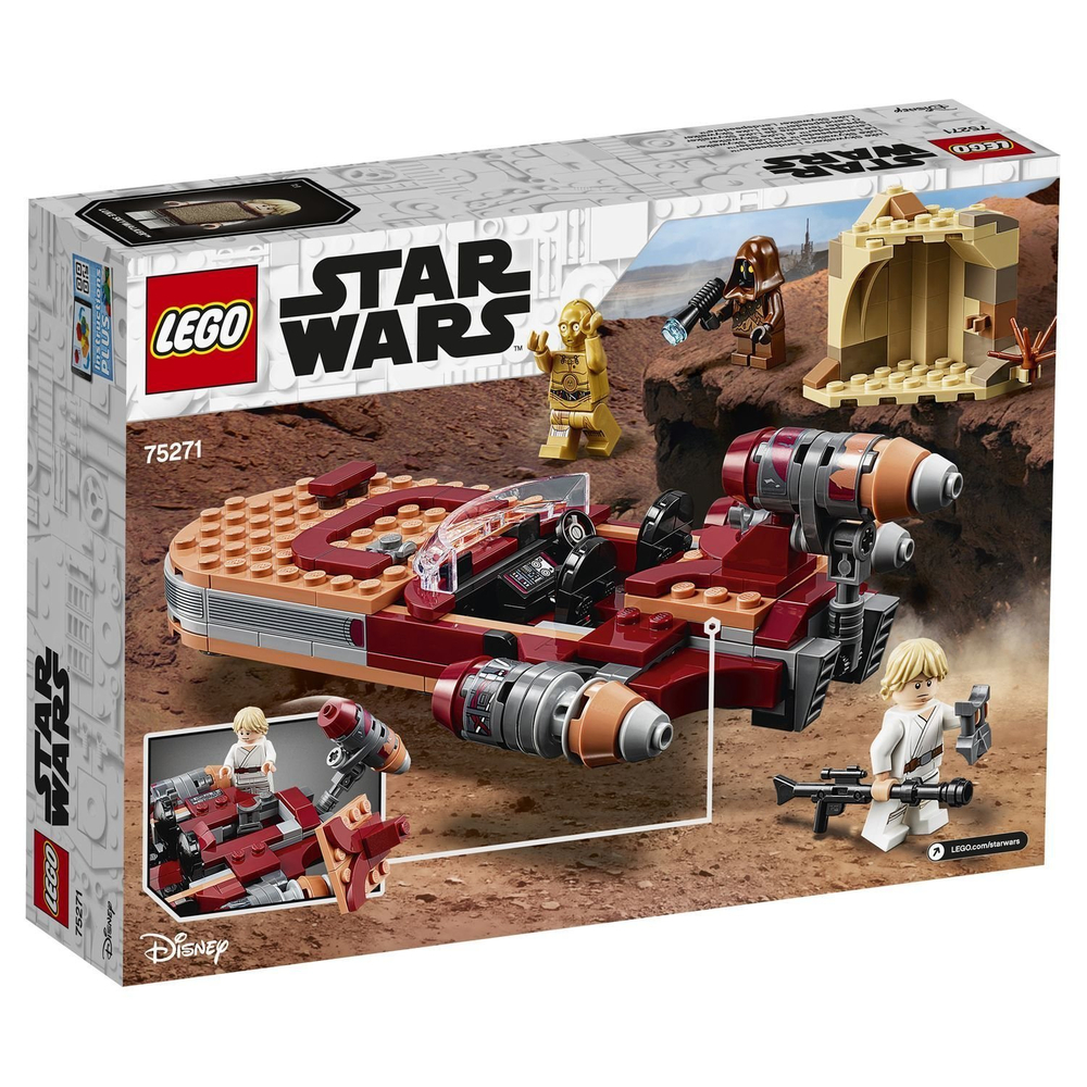 LEGO Star Wars: Спидер Люка Сайуокера 75271 — Luke Skywalker's Landspeeder — Лего Звездные войны Стар Ворз