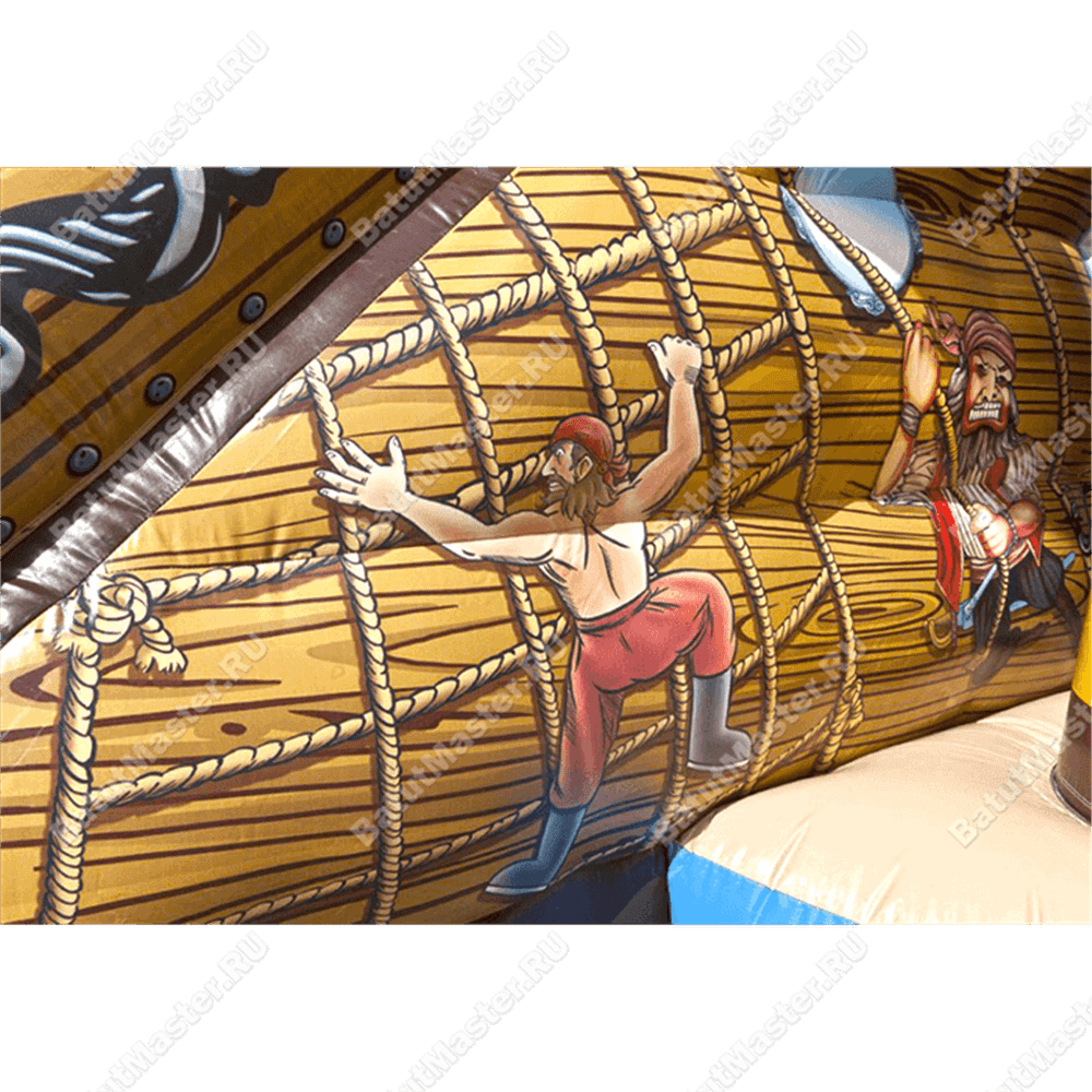 Надувной корабль "Пираты Карибского моря"